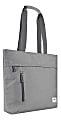 Solo New York Re:Store Tote With 15.6" Laptop Pocket, 60% Recycled, Gray