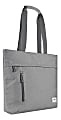 Solo New York Re:Store Tote With 15.6" Laptop Pocket, 60% Recycled, Gray 1 thumbnail image