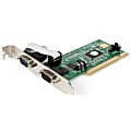StarTech.com StarTech.com Serial adapter card - PCI - serial - 2 ports - Add 2 high-speed RS-232 serial ports to your PC through a PCI expansion slot - pci serial card - pci serial adapter - pci rs232 - dual port serial card - rs232 card 1 thumbnail image