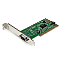 StarTech.com 1 Port PCI RS232 Serial Adapter Card - PCI1S550 - Serial adapter - PCI - RS-232 - V.24 - Add 1 high-speed RS-232 serial ports to your PC through a PCI expansion slot - Serial Adapter - RS232 Card - PCI Serial Card - PCI RS232 1 thumbnail image