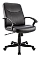 Brenton Studio® Asher Mid-Back Chair, Black
