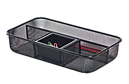 Office Depot® Brand Mesh Small Drawer Organizer, Black 1 thumbnail image