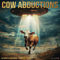 2026 Willow Creek Press Humor & Comics Monthly Wall Calendar, 12" x 12", Cow Abductions, January To December, 50866 1 thumbnail image