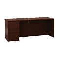 HON 10700 Series Left-Pedestal Credenza - 72"x24"x29.5"x1.1" - 2x File Drawer(s) - Single Pedestal on Left Side - 105904LNN 1 thumbnail image