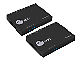 SIIG 4K HDMI HDBaseT Extender Over Single Cat5e/6 with RS-232, IR & PoC - 100m - 1 Input Device - 1 Output Device - CEH23F11S1 1 thumbnail image