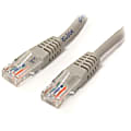 StarTech.com 50 ft Gray Molded Cat5e UTP Patch Cable