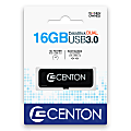 Centon Datastick Dual USB 3.0 Drive, 16GB, Black 1 thumbnail image
