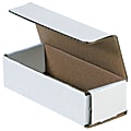Partners Brand Corrugated Mailers 9" x 3" x 2", White, Bundle of 50