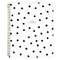 Blue Sky™ Deelie Frosted Weekly/Monthly Safety Wirebound Planner, 8-1/2" x 11", Black, January to December 2023, 138873 1 thumbnail image