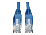 Tripp Lite Cat5e 350 MHz Snagless Molded UTP Patch Cable (RJ45 M/M), Blue, 35 ft.