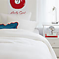 Dormify Cleo Arched Matelasse Duvet and Sham Set, Twin/Twin XL, White