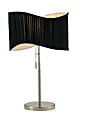 Adesso® Symphony Table Lamp, 26", Black
