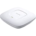 TP-Link EAP220 IEEE 802.11n 600 Mbit/s Wireless Access Point - 2.40 GHz, 5 GHz - MIMO Technology - 1 x Network (RJ-45) - Ethernet, Fast Ethernet, Gigabit Ethernet - PoE Ports - Ceiling Mountable
