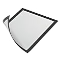 Durable DURAFRAME Magnetic Sign Holders, 6-1/2" x 9-1/2", Black, Set Of 2 Holders 1 thumbnail image