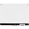Iceberg Clarity Glass Dry-erase Whiteboard - 24" (2 ft) Width x 18" (1.5 ft) Height - Ultra White Tempered Glass Surface - 1 Each