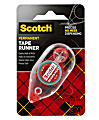 Scotch Double-Sided Adhesive Roller - Dispenser Included - Handheld Dispenser - 1 / Each - Clear