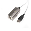 StarTech.com 15 ft USB 2.0 Active Extension Cable - M/F - Reliably extend the distance of a USB 2.0 device an additional 15ft - USB2FAAEXT15 1 thumbnail image