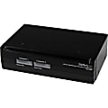 StarTech.com 2 Port DVI USB KVM Switch with Audio and USB 2.0 Hub 1 thumbnail image
