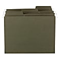 Smead® FasTab® Hanging Folders With 1/3-Cut Tabs, Letter Size, Standard Green, Box Of 20 Folders 1 thumbnail image