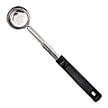 Vollrath Spoodle Perforated Portion Spoon With Antimicrobial Protection, 1 Oz, Black 1 thumbnail image