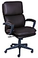 Serta® Style Morgan High-Back Office Chair, Bonded Leather, Chestnut/Black