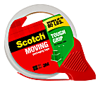 Scotch® Tough Grip Moving Packing Tape, 1.88" x 38.2 Yd., Clear