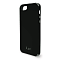 iLuv® Dual Layer Case For Apple® iPhone® 5, Black Regatta
