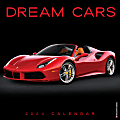 2024 Willow Creek Press Hobbies Monthly Wall Calendar, 12" x 12", Dream Cars, January To December