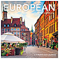 Landmark® European Destinations Wall Calendar, 12" x 12", January to December 2019 1 thumbnail image