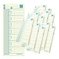 Acroprint FTC1550 Time Cards, Set Of 550 Cards