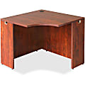 Lorell® Essentials 36"W Corner Desk, Cherry 1 thumbnail image