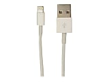 VisionTek - Lightning cable - Lightning male to USB male - 3.3 ft - white