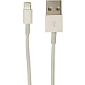 VisionTek Lightning to USB 1 Meter Cable White (M/M) - 3.3 Ft USB lightning cable for iPhone, iPad Air, iPad Mini, iPod - Data and Power