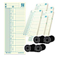 Acroprint Weekly Accessory Bundle, 1-Sided, 10”H x 8”W, White, Pack Of 252 Pieces, ASB252 1 thumbnail image