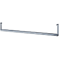 Lorell® Industrial Wire Shelving Garment Hanger Bar, 36"W, Chrome 1 thumbnail image