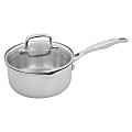 Henckels Clad H3 2-Quart Stainless Steel Saucepan With Lid, Silver 1 thumbnail image