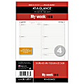 AT-A-GLANCE® Day Runner® Planner Refill, Weekly, 5 1/2" x 8 1/2", White, January to December 2018 (061-285Y-18) 1 thumbnail image