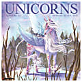 2025 Willow Creek Press Wall Calendar, 12” x 12”, Unicorns By Sara Burner, January 2025 To December 2025, 45220 1 thumbnail image