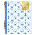 Day Designer Weekly/Monthly Planning Calendar, 8-1/2” x 11”, Perfectly Paisley Blue, January To December 2023, 138789