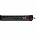 Tripp Lite Surge Protector Power Strip 120V 7 Outlet RJ11 6' Cord 1440 Joule - Surge protector - 15 A - TLP706TELC 1 thumbnail image