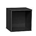 IRIS BAKU 14"H Modular Cube Storage Box, Black