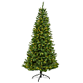 Nearly Natural Green Valley Fir Artificial Christmas Tree, 6.5' 1 thumbnail image