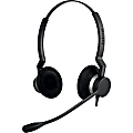 Jabra BIZ 2300 QD Duo Headset - Stereo - Wired - 150 Hz - 4.50 kHz - Over-the-head - Binaural - Supra-aural - 3.53 ft Cable