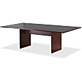 Lorell® Essentials Laminate Rectangular Conference Table, 2-Piece, 29-1/2"H x 72"W x 36"D, Mahogany