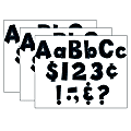 Teacher Created Resources® Fun Font Letters, 4", Black Stitch, 160 Pieces Per Pack, Set Of 3 Packs 1 thumbnail image
