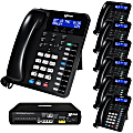 XBLUE X16 Plus Phone System Bundle With 7 XD10 Phones