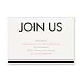 Custom Wedding & Event Reception Cards, Double Lined Border, 4-7/8" x 3-1/2", Box Of 25 1 thumbnail image