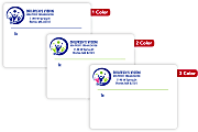 Custom 1, 2 Or 3 Color Printed Labels/Stickers, Rectangle, 2-15/16" x 4", Box Of 250 1 thumbnail image