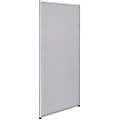 Lorell® Panel System Fabric Panel, 72"H x 30"W, Gray