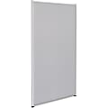 Lorell® Panel System Fabric Panel, 60"H x 30"W, Gray 1 thumbnail image